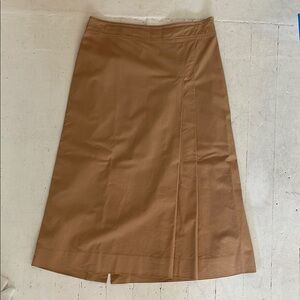 Classic Tan A-Line Skirt - COS